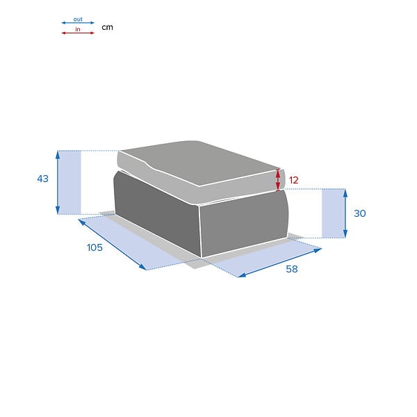 HESPERIDE - Pouf de jardin "Mooréa" terre d'ombre en aluminium traité époxy et résine tressée - large
