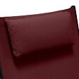 HESPERIDE - Appui-tête "Adaptia" bordeaux 40x22x6cm en texaline - vignette