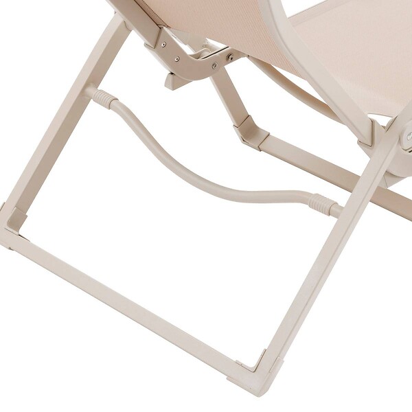 HESPERIDE - Transat "Decima" lin & argile aluminium et texaline - large