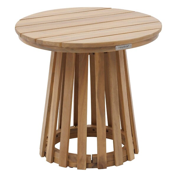 HESPERIDE - Table d appoint de jardin ronde "Osuna" 50 x 50cm en acacia - large