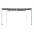 HESPERIDE - Toile de tonnelle "Zalya" ardoise 2,9x1,9m pour tonnelle "Zalya" 4x3m - vignette