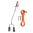 INTEC - Chalumeau à gaz 2 Bruleurs Ø 60 mm Turbo + Détendeur gaz 4.0 bar Tuyau 5m INTEC - vignette