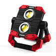 NEBO - Omni 2K - Lampe de Travail Rechargeable - 2000 Lumens - Éclairage COB - Fonction Danger Rouge - vignette