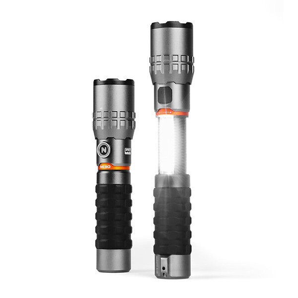 NEBO - Lampe de Poche Rechargeable Slyde King 2K + COB - 2000 Lumens - Aluminium Noir IP67 - large