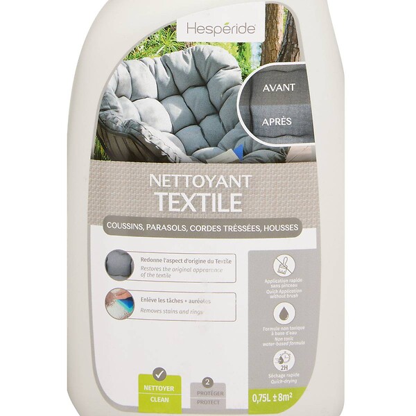 HESPERIDE - Spray nettoyant pour textile extérieur 75cl - large