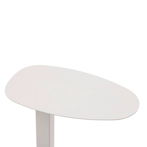 HESPERIDE - Table d'appoint de jardin "Venuzia" avoine 50 x 50cm en aluminium - large