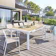 HESPERIDE - Table de jardin extensible "Paradize" acacia 12 places - vignette