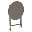 HESPERIDE - Table de jardin ronde Greensboro Ø 60 cm Tonka - Hespéride - vignette