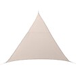 HESPERIDE - Voile d'ombrage triangulaire "Curacao" blé 4 x 4 x 4m en polyester - vignette