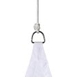 HESPERIDE - Voile d'ombrage triangulaire "Curacao" blanc 3x3x3m en polyester - vignette