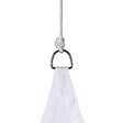 HESPERIDE - Voile d'ombrage triangulaire "Curacao" blanc 5x5x5m en polyester - vignette