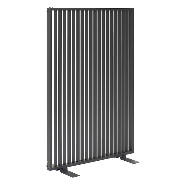 HESPERIDE - Brise-vue "Zupta" graphite en aluminium - Hespéride - large