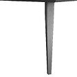 HESPERIDE - Table de jardin bistro "Lambada" céramique & graphite 8 places en acier et céramique - vignette