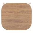 HESPERIDE - Table basse de jardin rectangulaire "Manissa" effet bois 60 x 55cm en aluminium - vignette