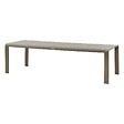 HESPERIDE - Table de jardin "Domilly" café 10 places en aluminium - vignette