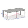 HESPERIDE - Table de jardin "Deona" 8 places en acacia - vignette