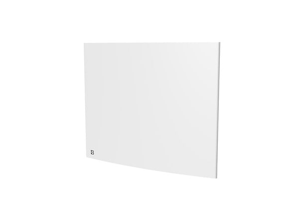 BESTHERM - Radiateur électrique fixe à inertie sèche fonte - BESTHERM - BIA 1000W - horizontal blanc - large