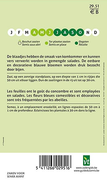 ARBORIX - Bourrache - Ca. 1,5 gr (Livraison Gratuite) - large