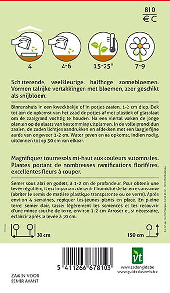 ARBORIX - Tournesol Autumn Time - Ca. 1 gr (Livraison Gratuite) - large