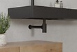 LUXURYBAIN - LuxuryBain - Siphon de lavabo design Universel 1 1/4 x 32mm,Syphon Réglable, Anti Odeur (Noir) - vignette