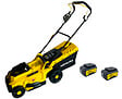 NEMURA - Tondeuse à batterie NEMURA 40V + Batterie 4Ah + Chargeur rapide - Coupe de 37cm - Mulching + Ramassage - vignette