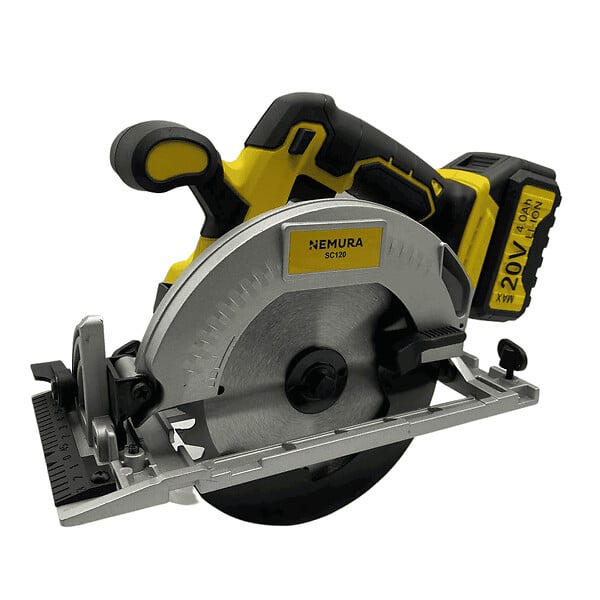 NEMURA - Scie Circulaire sans fil 20V brushless NEMURA + Batterie 4Ah + Chargeur rapide - large