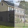 VOUNOT - Brise vue occultant en HDPE 90g/m² 1.8x10m avec attaches de fixation anthracite - vignette
