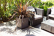 EDA - Carré Volcania Up 30cm coloris gris anthracite - vignette