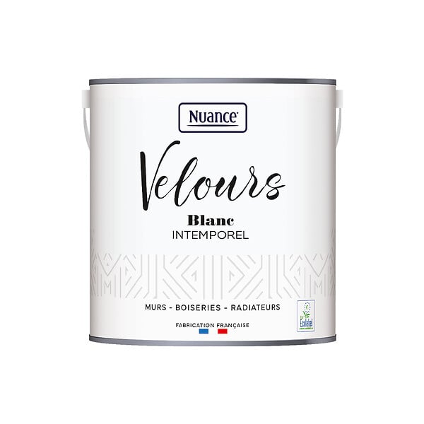 NUANCE - Peinture Velours - Blanc intemporel - 2L - large