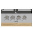 BOSCH - table de cuison gaz 60cm 4 feux 7500w inox - PGP6B5K90 - vignette