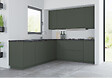 GRUPOALVIC - Façades de 2 casseroliers cuisine Evol - L80cm - Vert - vignette