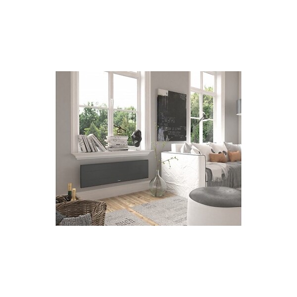 THERMOR - Radiateur connecté Ovation 3 - Plinthe - 750W - Gris - large