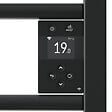 THERMOR - Sèche-serviettes connecté Riva 5 Etroit avec soufflerie 1300W Menhir - THERMOR - 471650 - vignette
