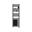 THERMOR - Sèche-serviettes connecté Riva 5 Etroit avec soufflerie 1500W Carbone - THERMOR - 471658 - vignette