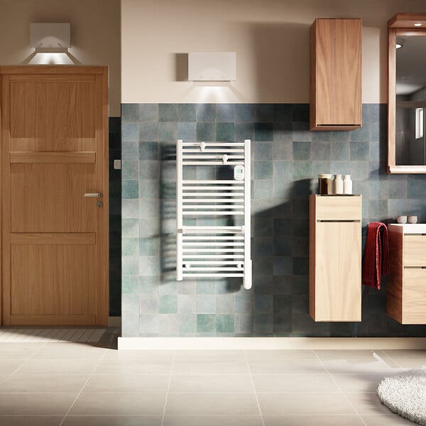 INTUIS - Sèche serviette électrique EZYBAIN  Intuis - 1000W - fluide - blanc - large