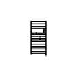 THERMOR - Sèche-serviettes connecté Riva 5 Etroit 300W Noir carbone - THERMOR - 471655 - vignette