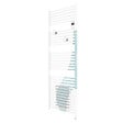 THERMOR - Sèche-serviettes connecté Riva 5 Etroit 300W Noir carbone - THERMOR - 471655 - vignette