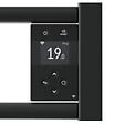 THERMOR - Sèche-serviettes électrique connecté Riva 5 - 750W - Sans soufflerie - Noir - vignette