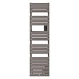 THERMOR - Sèche-serviettes Riviera 2 étroit avec soufflerie 1500W gris roche - THERMOR - 498257 - vignette