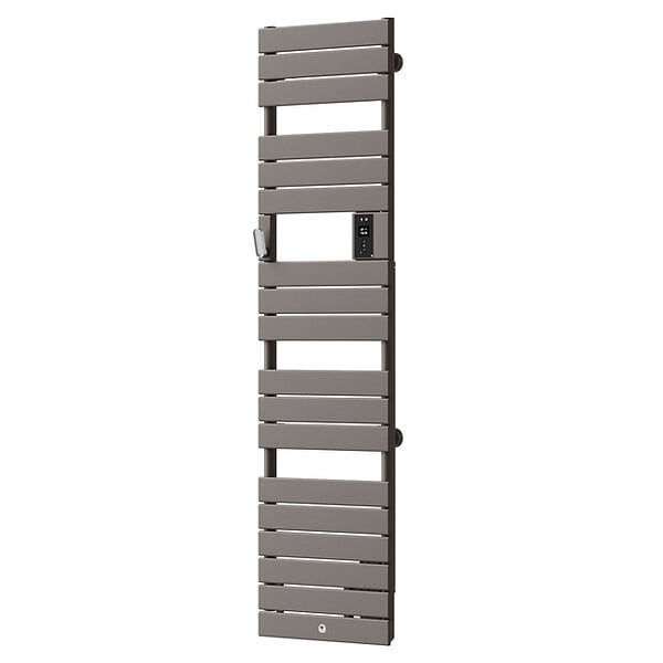 THERMOR - Sèche-serviettes Riviera 2 étroit avec soufflerie 1500W gris roche - THERMOR - 498257 - large