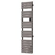 THERMOR - Sèche-serviettes Riviera 2 étroit avec soufflerie 1500W gris roche - THERMOR - 498257 - vignette