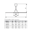 VORTICE - Ventilateur plafond rév Gris argent ø120 - vignette