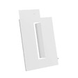 DECOCLIM - Lot de 2 joues latérales en alu pour extension hauteur blanc taille XL - DECOCLIM-23AXL9010-JLATP - vignette