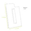 DECOCLIM - Lot de 2 joues latérales en alu pour extension hauteur blanc taille XL - DECOCLIM-23AXL9010-JLATP - vignette