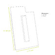 DECOCLIM - Lot de 2 joues latérales en alu pour extension hauteur anthracite taille M - DECOCLIM-23AM7016-JLATP - vignette
