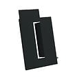 DECOCLIM - Lot de 2 joues latérales en alu pour extension hauteur anthracite taille L - DECOCLIM-23AL7016-JLATP - vignette
