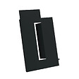 DECOCLIM - Lot de 2 joues latérales en alu pour extension hauteur anthracite taille XL - DECOCLIM-23AXL7016-JLATP - vignette