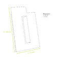 DECOCLIM - Lot de 2 joues latérales en alu pour extension hauteur anthracite taille XL - DECOCLIM-23AXL7016-JLATP - vignette