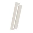 DECOCLIM - Lot de 2 joues latérales en alu blanc crème taille S - DECOCLIM - DECOCLIM-23AS9001-JLAT - vignette
