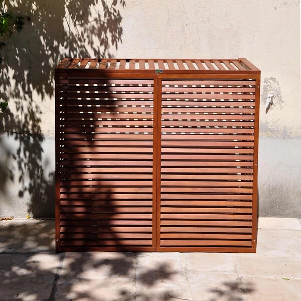 DECOCLIM - Cache unité extérieure en bois taille XL - DECOCLIM - DECOCLIM-BXL - large